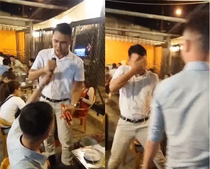 Phẫn nộ thanh niên cướp mic, hất cốc bia vào mặt người hát rong