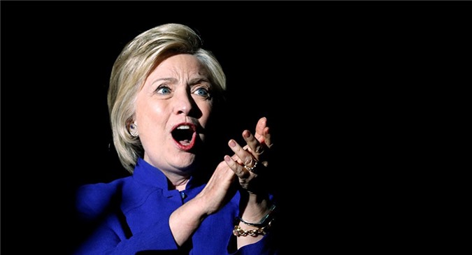 Bà Clinton tuyến bố trở thành nữ ứng viên Tổng thống Mỹ là bước ngoặt lịch sử