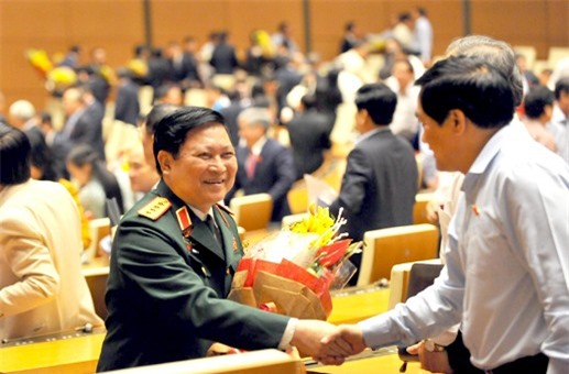 Danh sách 18 tướng lĩnh, sĩ quan trúng cử Quốc hội khóa 14