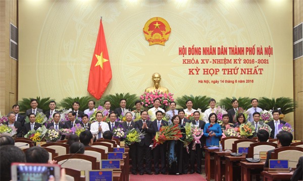 Ông Nguyễn Đức Chung nói gì sau khi tái đắc cử Chủ tịch Hà Nội