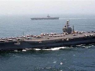 Tàu sân bay thứ hai của Mỹ đã tới Địa Trung Hải