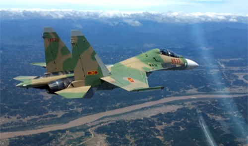 Tiêm kích Su-30MK2 của Việt Nam mất tích trên biển Nghệ An