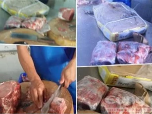 Kiếm tiền tỷ từ việc "phù phép" thịt trâu thành thịt bò