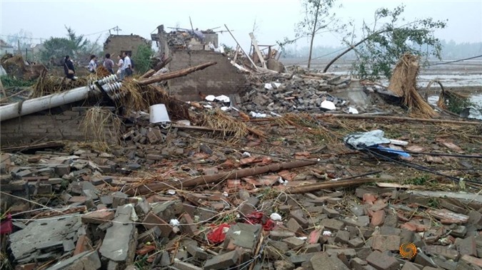 Trung Quốc: Mưa đá, lốc xoáy khiến 78 người thiệt mạng