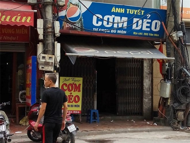 Nổ bình gas tại quán cơm, một người bị bỏng nặng