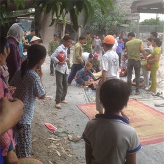 Hải Dương: Sập lò vôi, 5 người chết tại chỗ