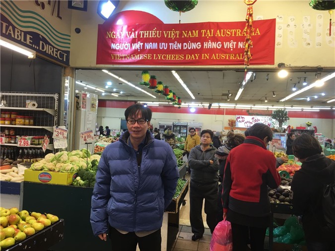 Hơn 10 tấn vải thiều Việt Nam đã sang Úc