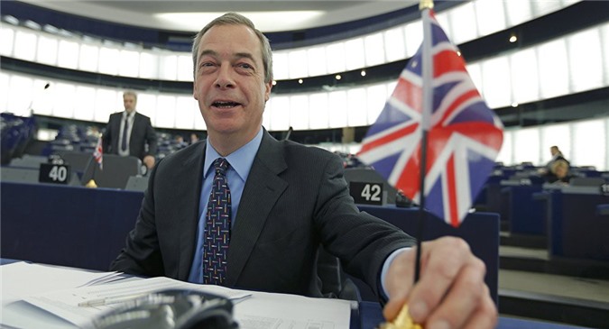 Lãnh đạo đảng Độc lập của Anh từ chức sau khi đạt Brexit