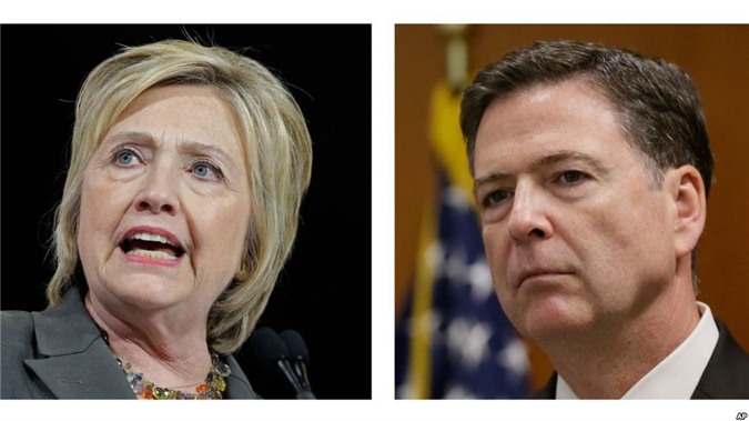 Giám đốc FBI: Bà Clinton "cực kỳ cẩu thả"