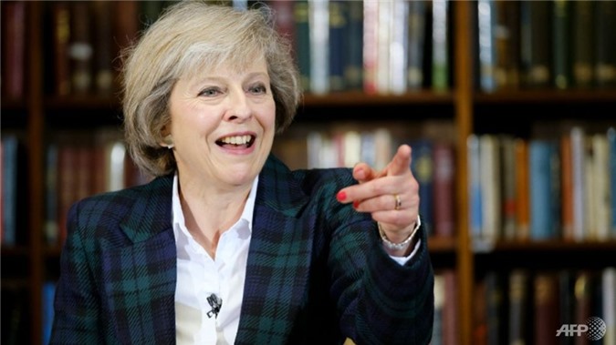 Theresa May: Tôi là ứng viên sáng giá duy nhất cho chức Thủ tướng Anh