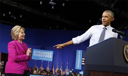 Tổng thống Obama tin tưởng bà Hillary Clinton