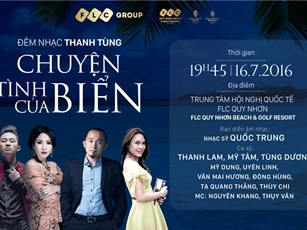 Quốc Trung –Thanh Lam tái hợp trong đêm nhạc Thanh Tùng tại FLC Quy Nhơn