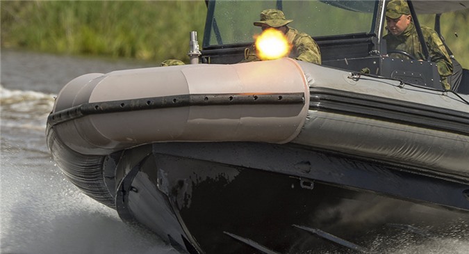 Đặc nhiệm Nga được trang bị tàu đổ bộ và tàu tấn công siêu hạng