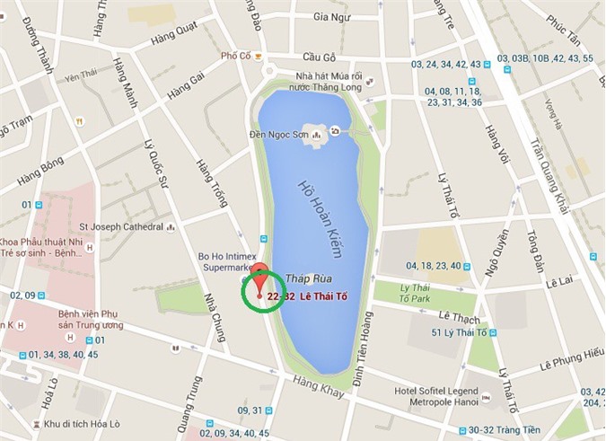 Hà Nội sắp có khách sạn ngay trước mặt Hồ Gươm