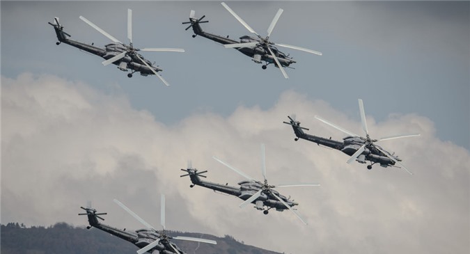 Iraq nhận lô máy bay "thợ săn đêm" Mi-28 từ Nga để tiêu diệt IS