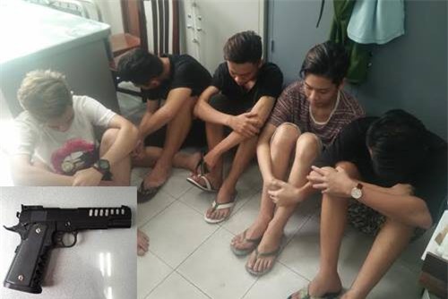 Tạm giữ 9 nghi can xông vào quán cà phê chém người ở Sài Gòn