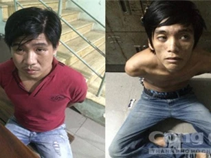 Trốn "hiệp sĩ", hai con nghiện bỏ 14 gói ma túy chạy lấy người