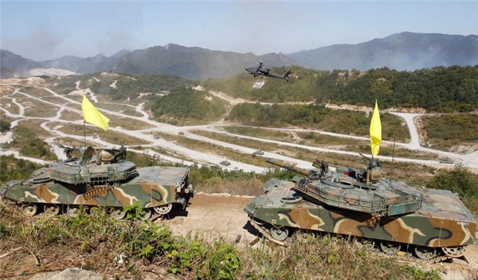 Hàn Quốc, Triều Tiên đua nhau mang vũ khí hạng nặng tới DMZ