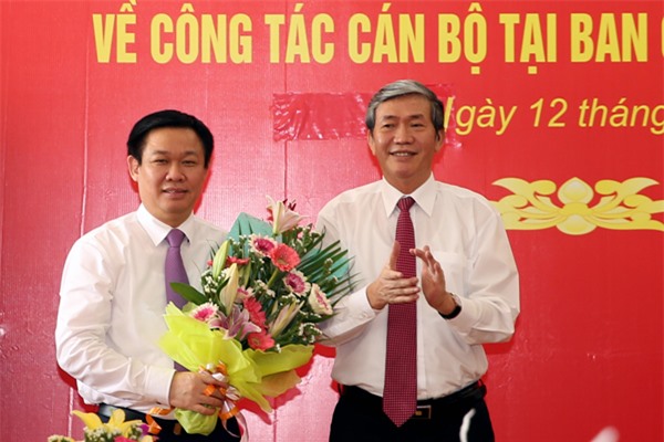 Phó thủ tướng Vương Đình Huệ nhận thêm nhiệm vụ mới
