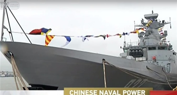Ngay sau khi bị thua kiện, Trung Quốc đưa khu trục hạm tới Biển Đông 