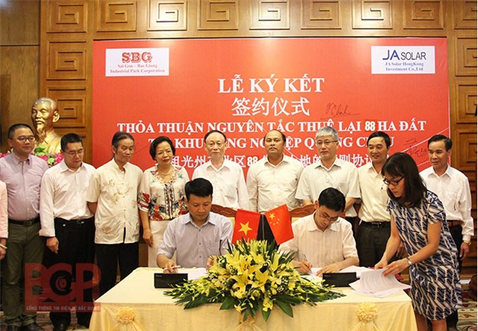 "Đại gia" Trung Quốc đầu tư dự án hơn 1 tỷ USD vào Bắc Giang