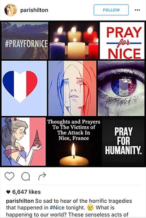Cả thế giới cầu nguyện cho Nice sau vụ tấn công khủng bố
