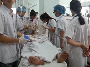 Nổ hầm tàu, 6 công nhân bị bỏng nghiêm trọng