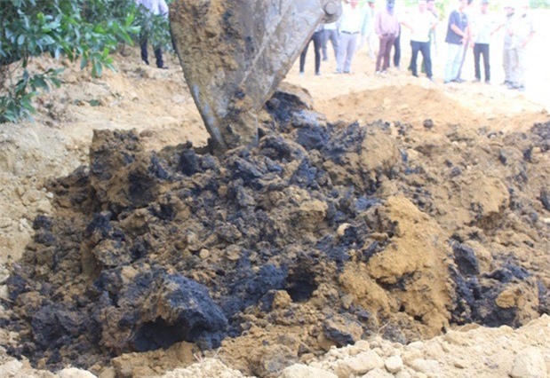 Thông tin mới nhất vụ Formosa chôn 100 tấn chất thải 