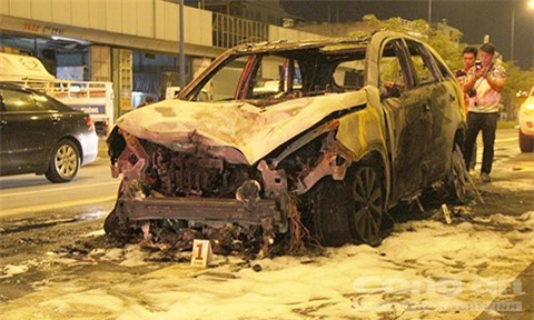 Nam thanh niên say rượu tông chết người rồi kéo lê xe máy 4km