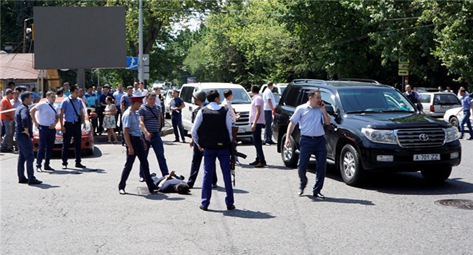 Trung tâm Kazakhstan bị tấn công, 3 cảnh sát thiệt mạng