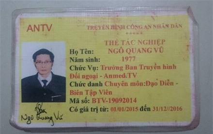Giả trưởng ban truyền hình Công an Nhân dân để tàng trữ ma túy