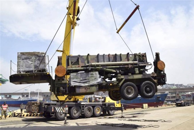 Mỹ chở tên lửa Patriot từ Nhật Bản tới Hàn Quốc 