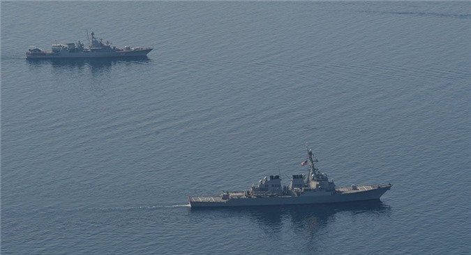 Tàu khu trục Mỹ đến Biển Đen