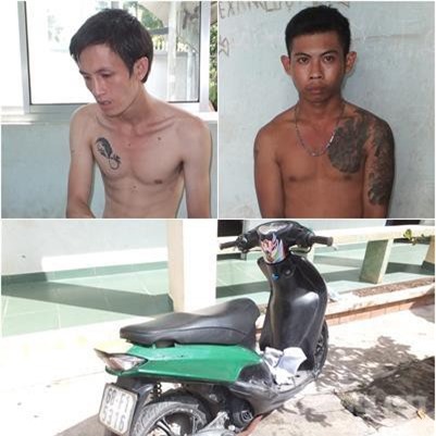Trinh sát công an truy đuổi tóm gọn hai tên cướp