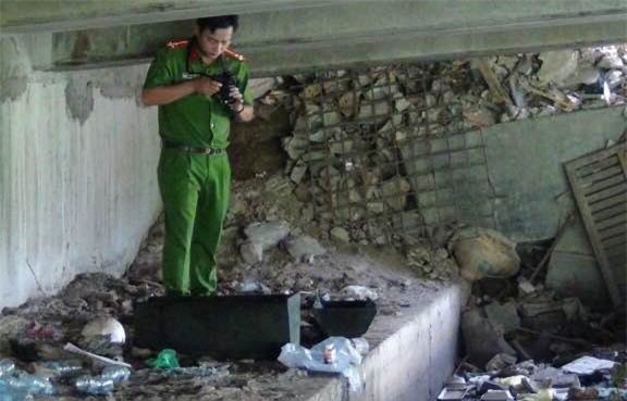 Bàng hoàng phát hiện quan tài nghi chứa xác thai nhi 