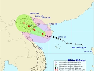Tin mới nhất: Đêm nay bão số 1 tấn công Hải Phòng-Thanh Hóa