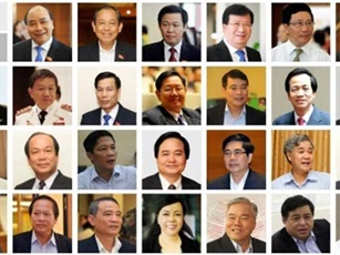 Sáng nay, Quốc hội bỏ phiếu phê chuẩn 26 thành viên chính phủ