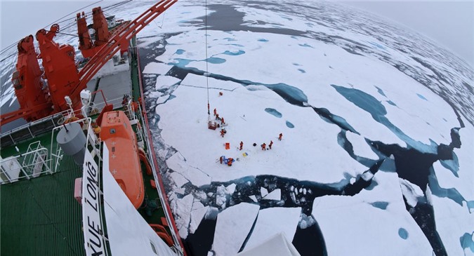 Trung Quốc sẽ khởi công đóng tàu phá băng vào cuối năm 2016