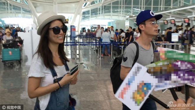 Hình ảnh mới nhất Lâm Tâm Như - Hoắc Kiến Hoa sau đám cưới