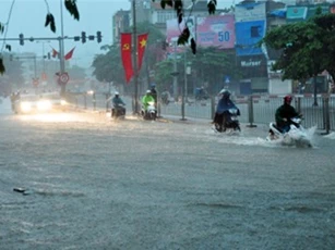 Cơn bão số 2 khiến miền Bắc mưa to trong 2 ngày tới