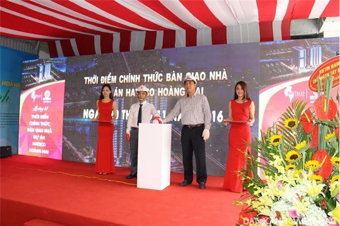 Hateco Hoàng Mai chính thức bàn giao nhà vào tháng 11/2016