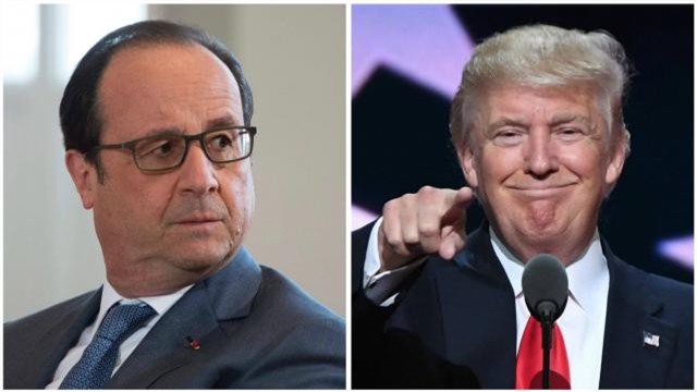 Tổng thống Hollande "kinh tởm" tỷ phú Trump