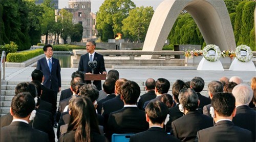 Nhật tưởng niệm vụ ném bom Hiroshima, thúc thế giới "nối gót" Obama