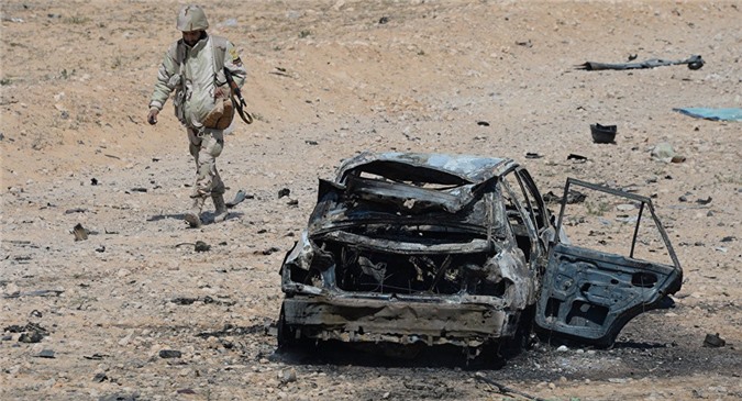 Khủng bố IS trên sa mạc Syria đang lâm vào đường cùng