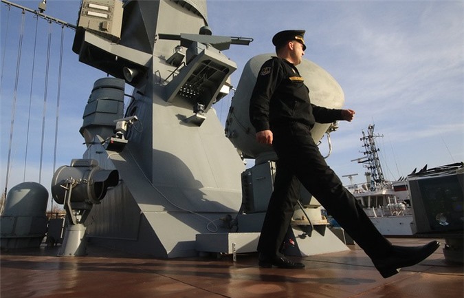 Nga: Các chiến hạm tối tân và tên lửa hành trình tới Địa Trung Hải 