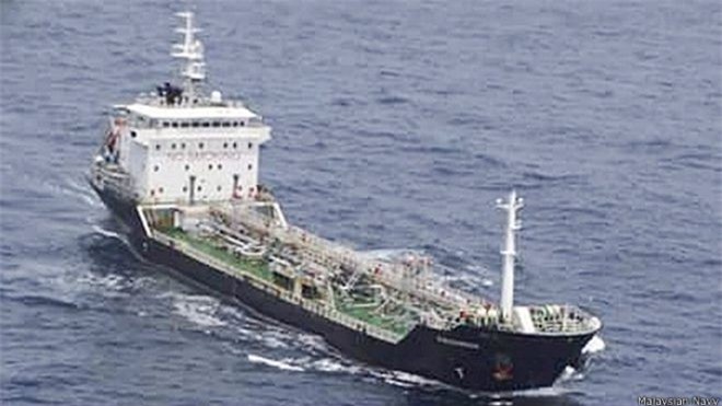 Malaysia: Hải tặc tấn công tàu chở dầu