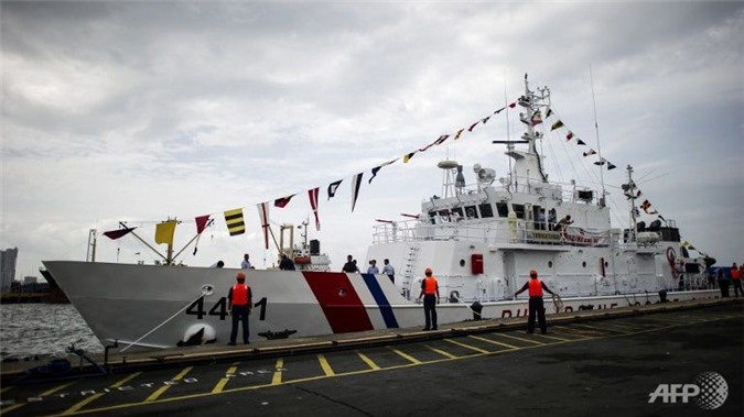 Philippines nhận tàu hải cảnh đầu tiên của Nhật để đối phó Trung Quốc