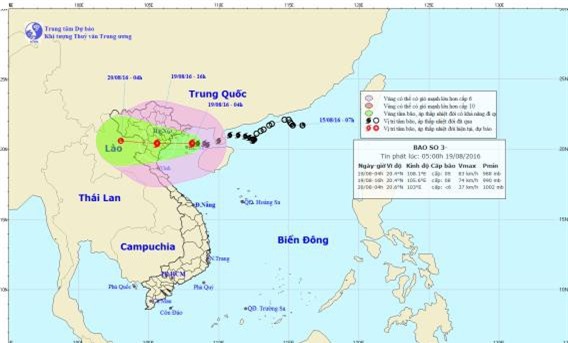 Bão số 3 càn quét đất liền, toàn Bắc Bộ mưa lớn
