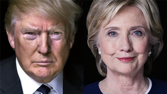 Clinton "bỏ xa" Trump tới 8 điểm