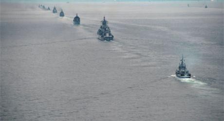 Nga - Trung chính thức ấn định ngày tập trận ở Biển Đông